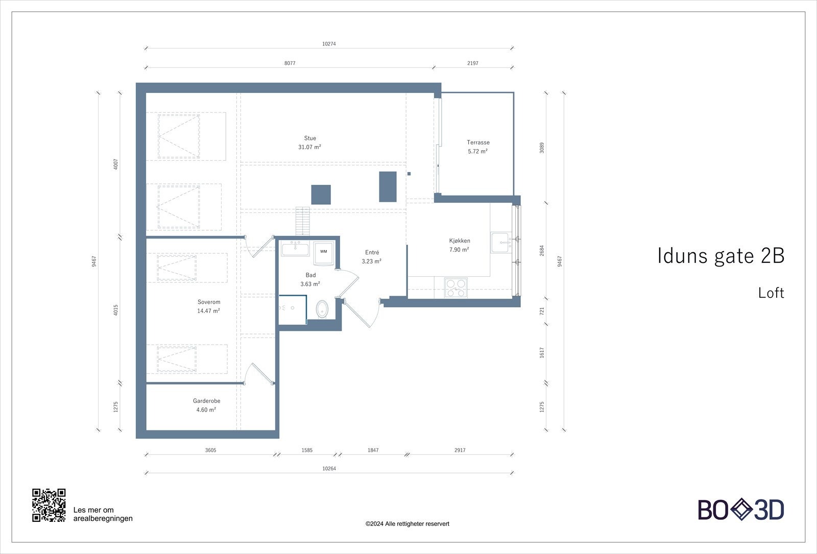 Plantegning. Galleribilde