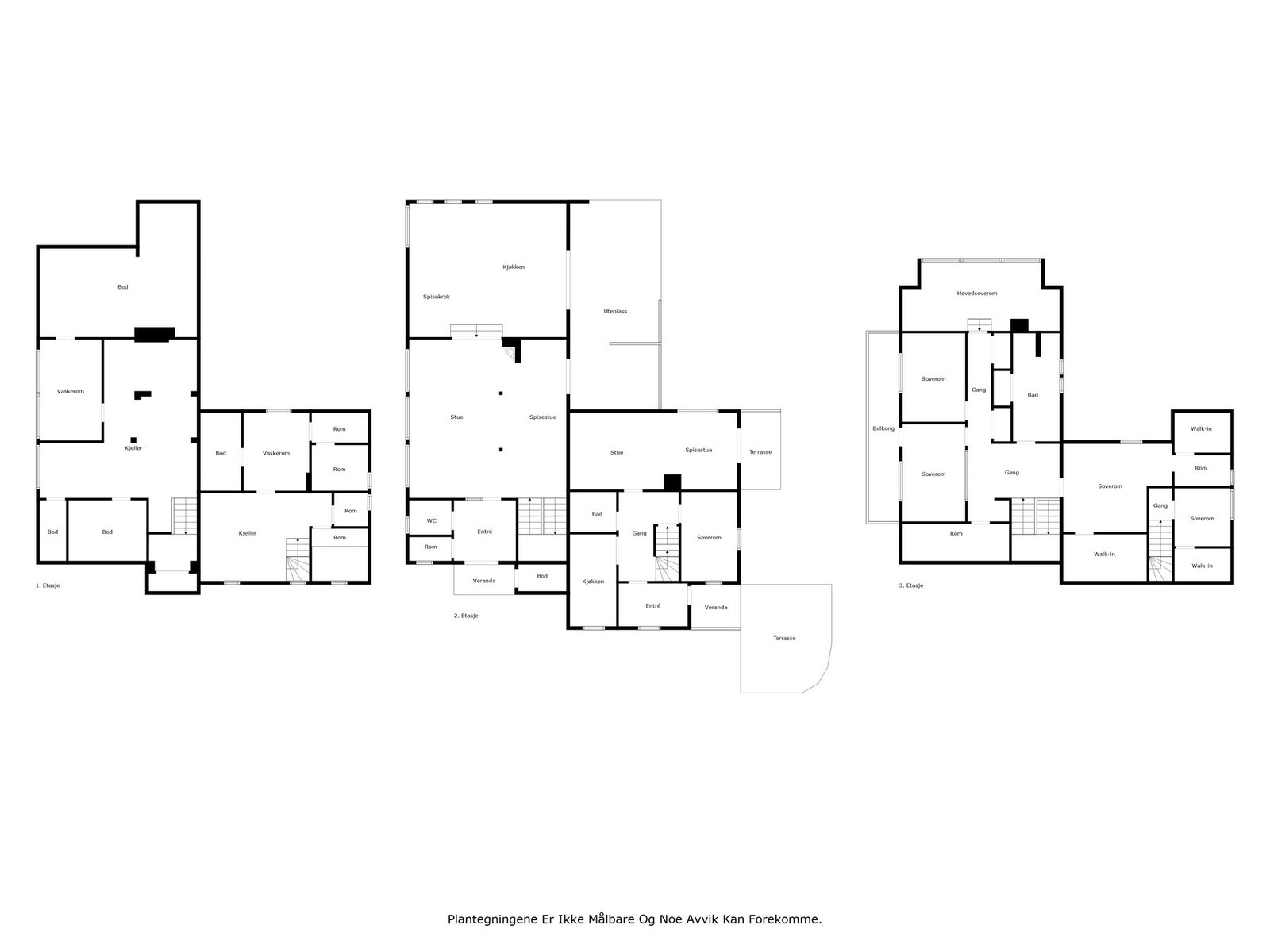 Plantegning - Alle plan Galleribilde