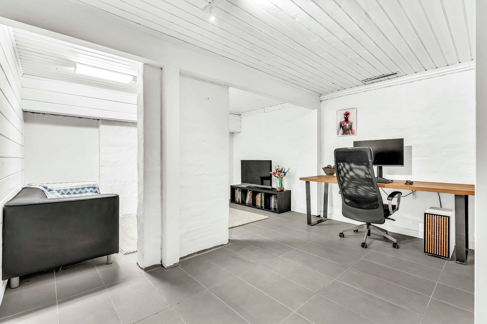 Funksjonelt rom med mange innredningsmuligheter Galleribilde