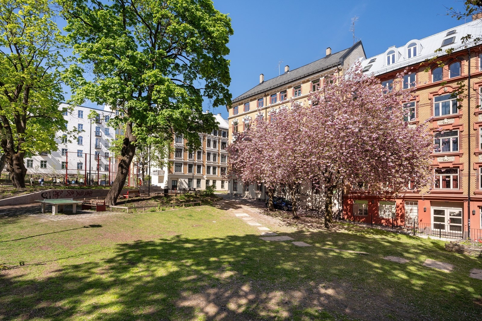 Kristparken. Galleribilde