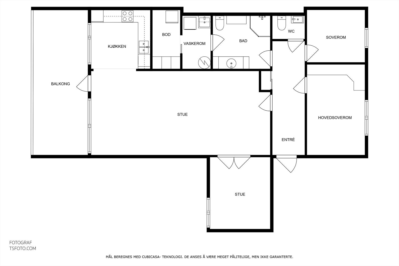 Plantegning Galleribilde