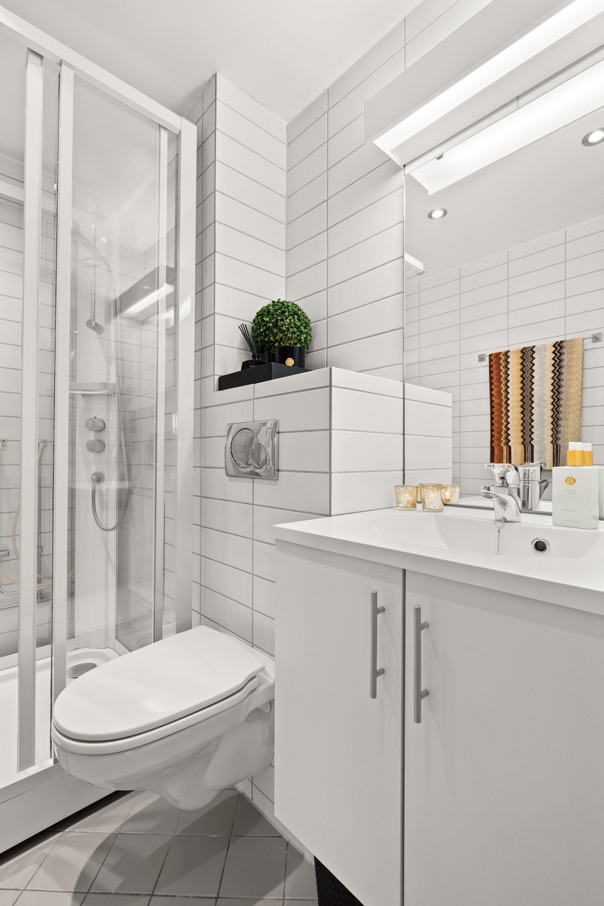 Det er varmekabler i gulvet. Galleribilde