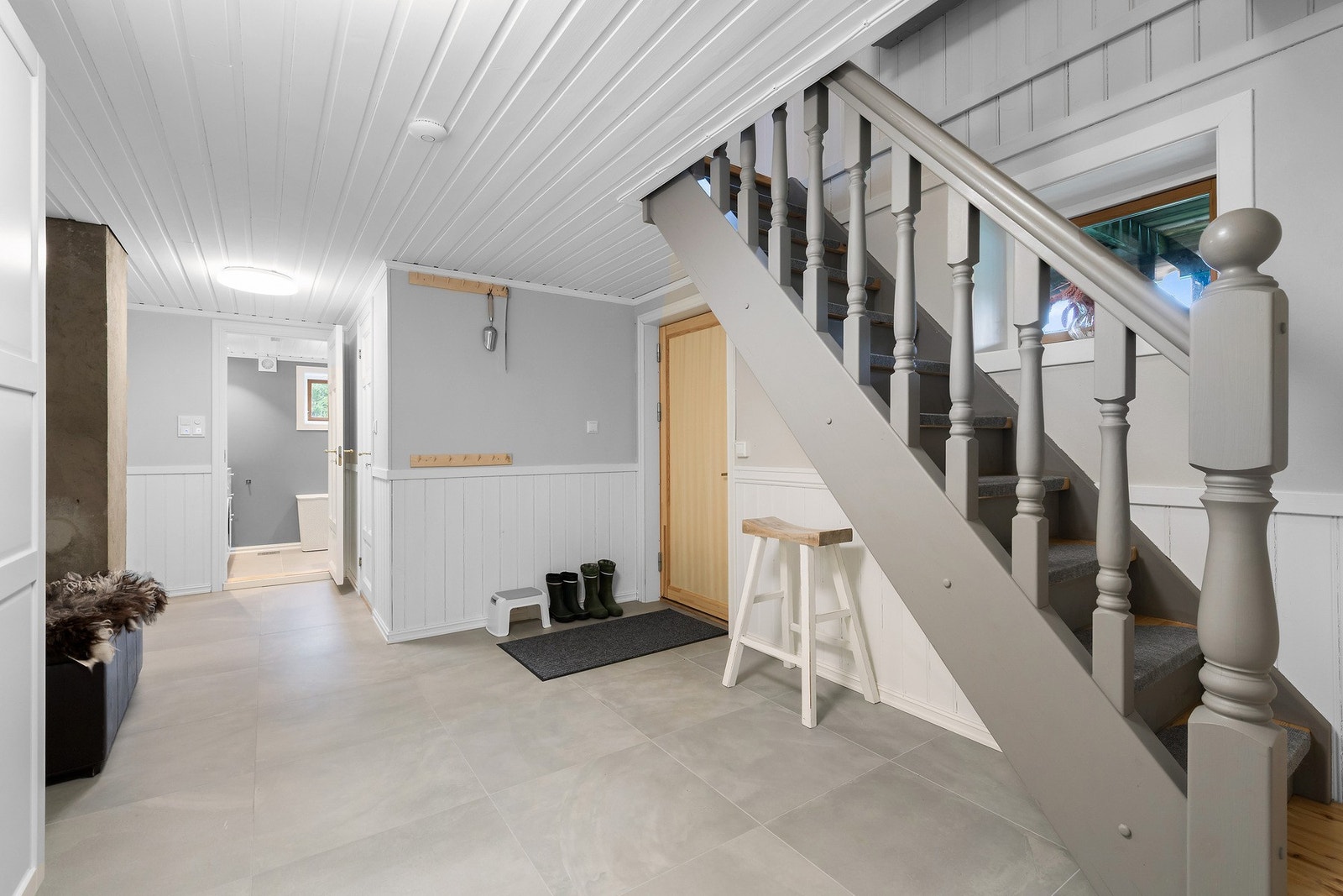 Gang i underetasje Galleribilde