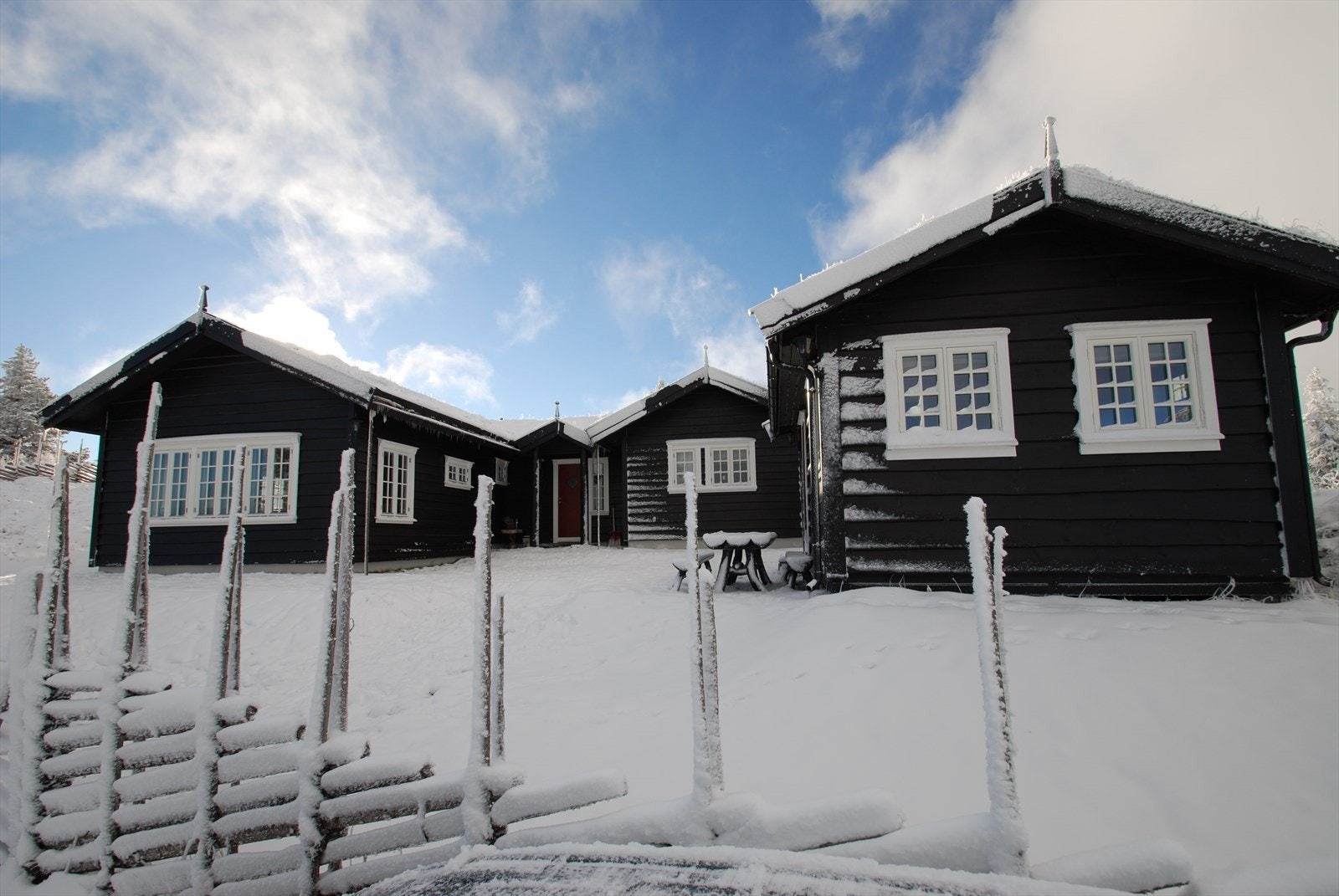Vinterstemning. Galleribilde