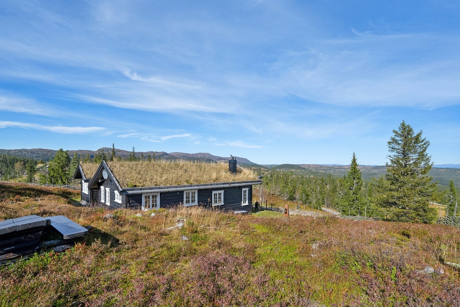 Turområder i umiddelbar nærhet og kort avstand til skiløyper om vinteren, hvor man blant annet kan gå på ski til Veggli fjellstue eller Veggli skisenter. Galleribilde