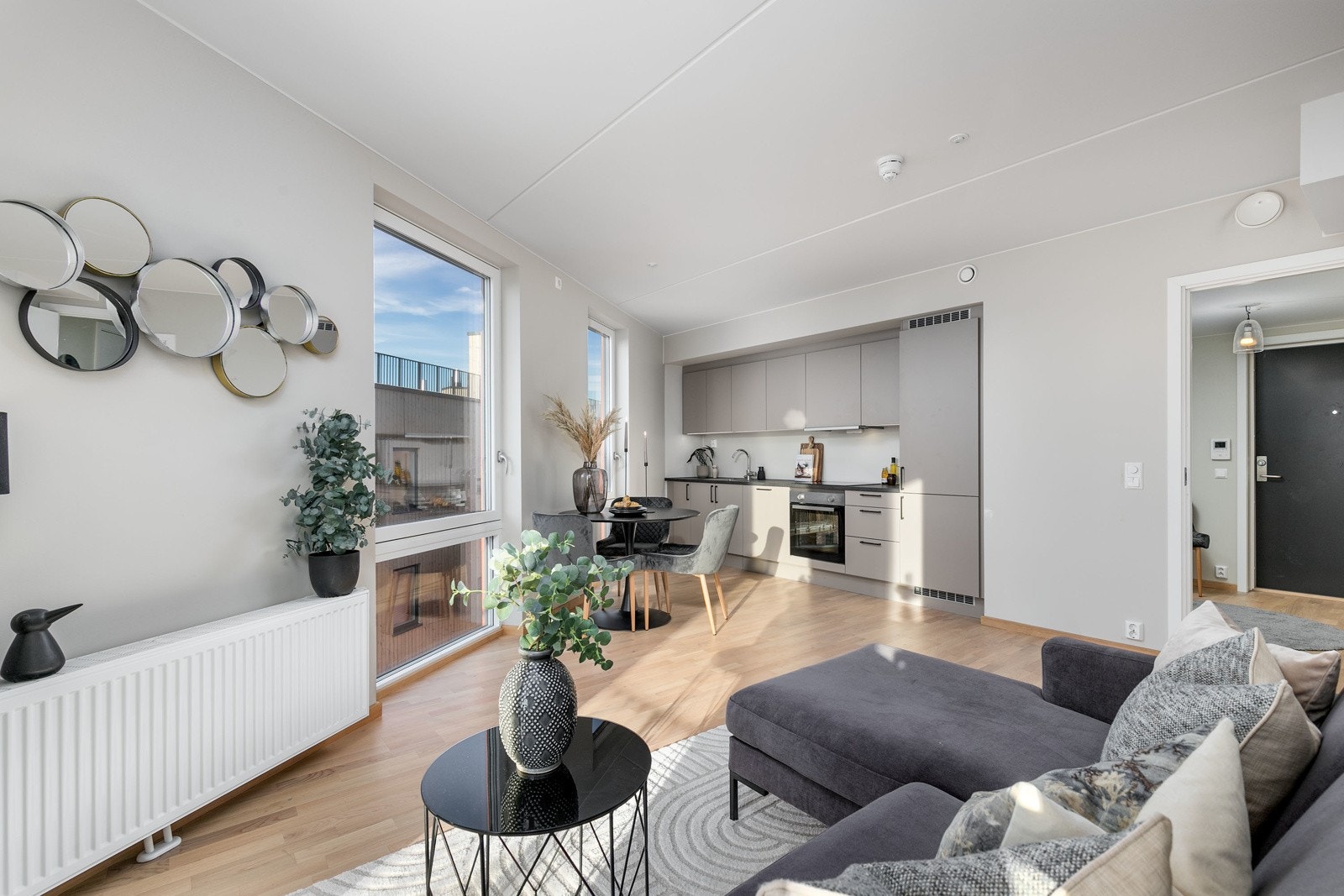 Fjernvarme akonto beløp er inkl. i felleskostnadene Galleribilde