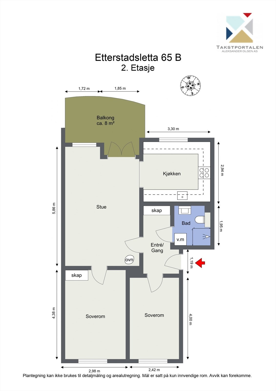 Plantegning. Galleribilde