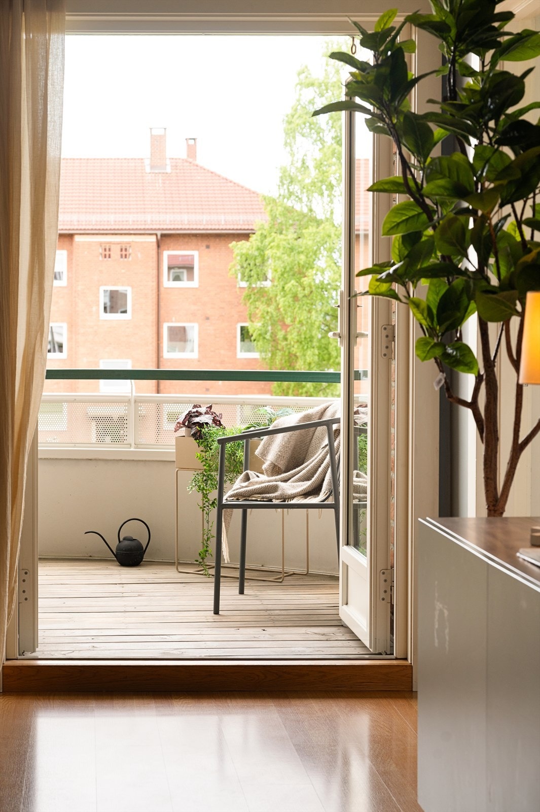 Vinduer og balkongdør ble byttet i regi av borettslaget i 2012. Galleribilde