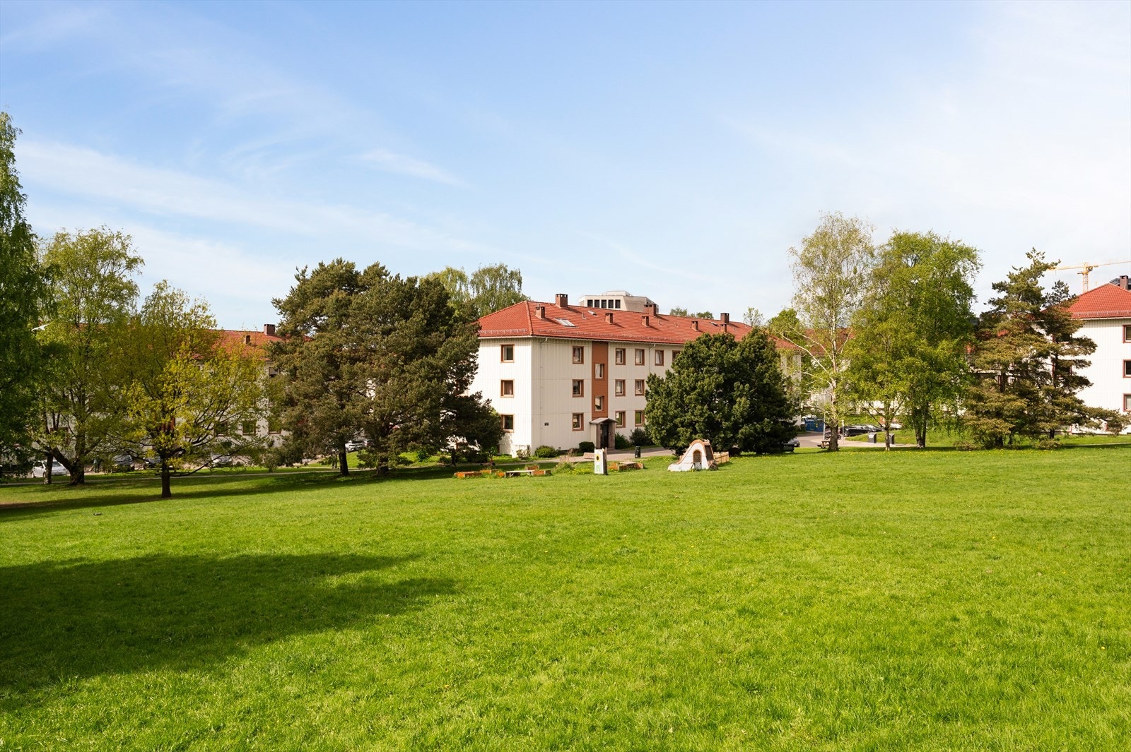 Her får du store grøntområder rett utenfor døren. Galleribilde