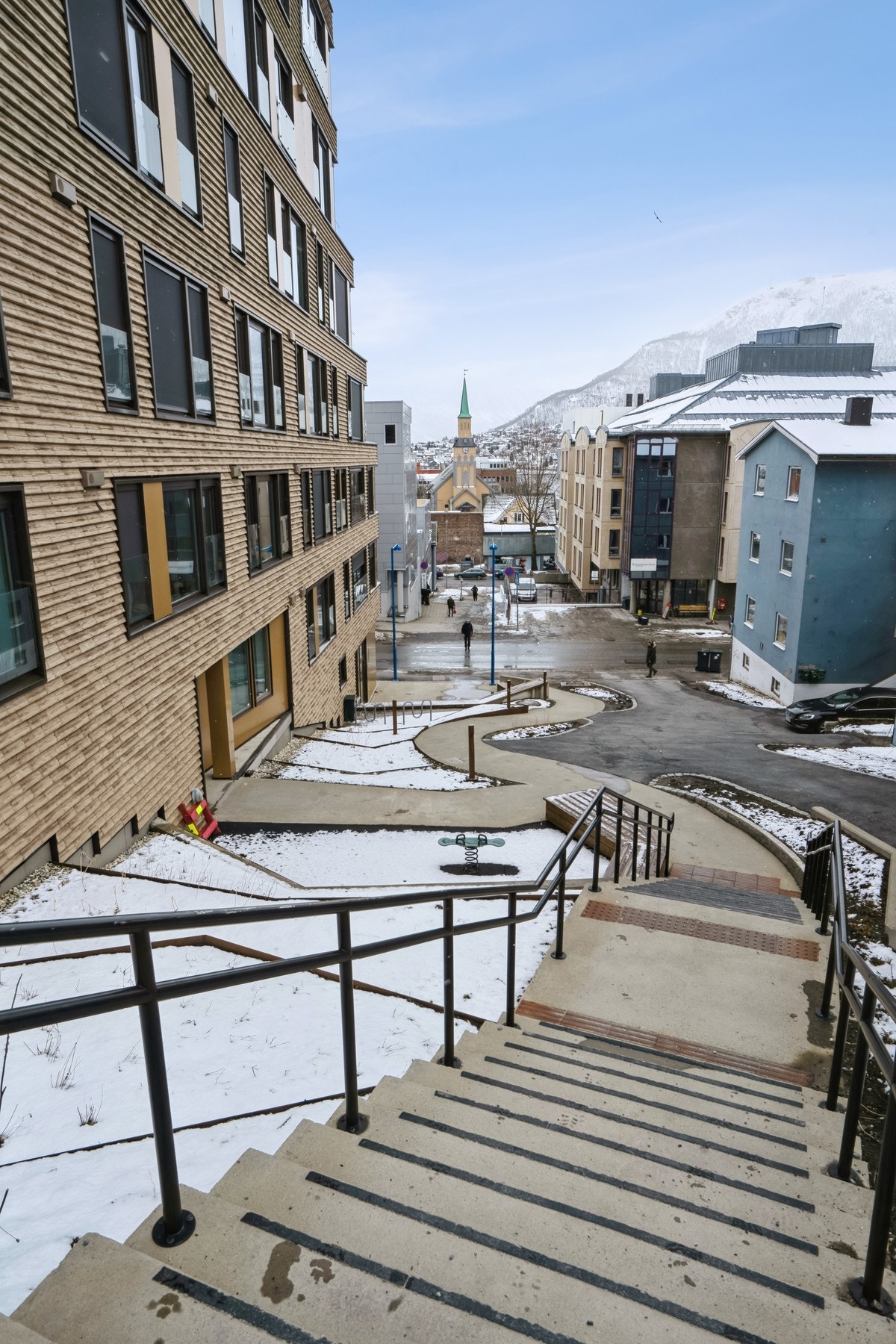 Leiligheten er sentralt plassert i sentrum. Galleribilde