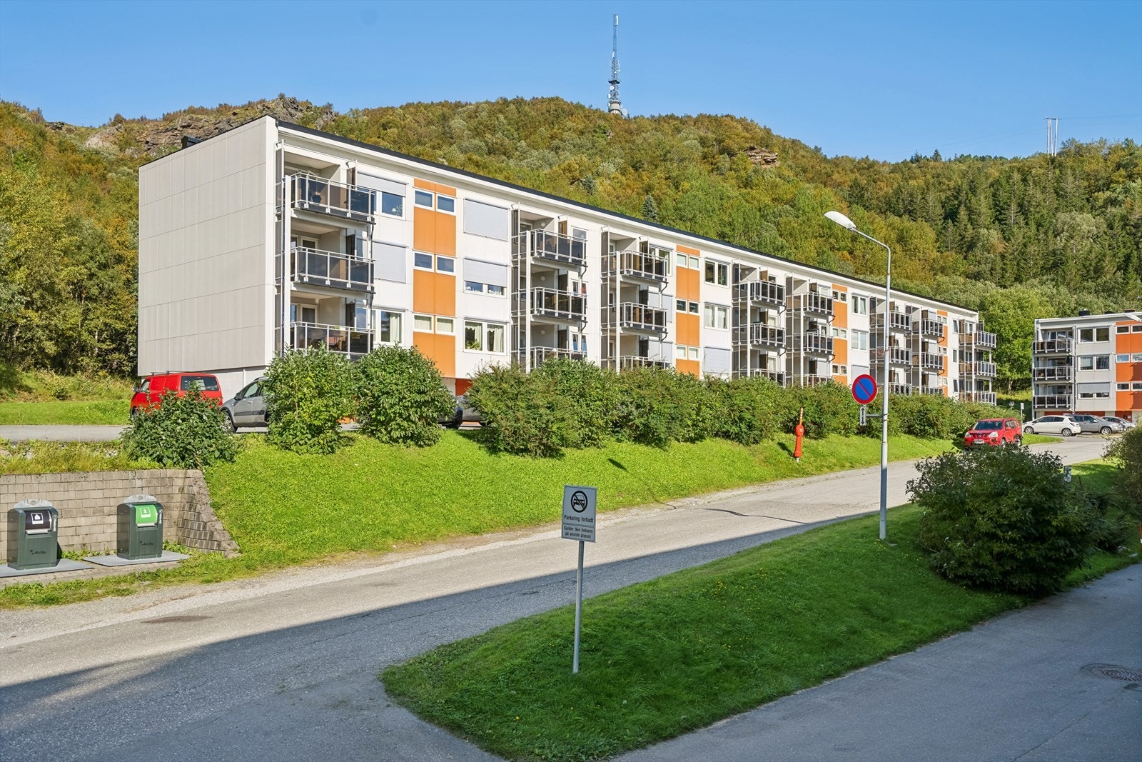 Parkering på oppstillingsplass. Galleribilde