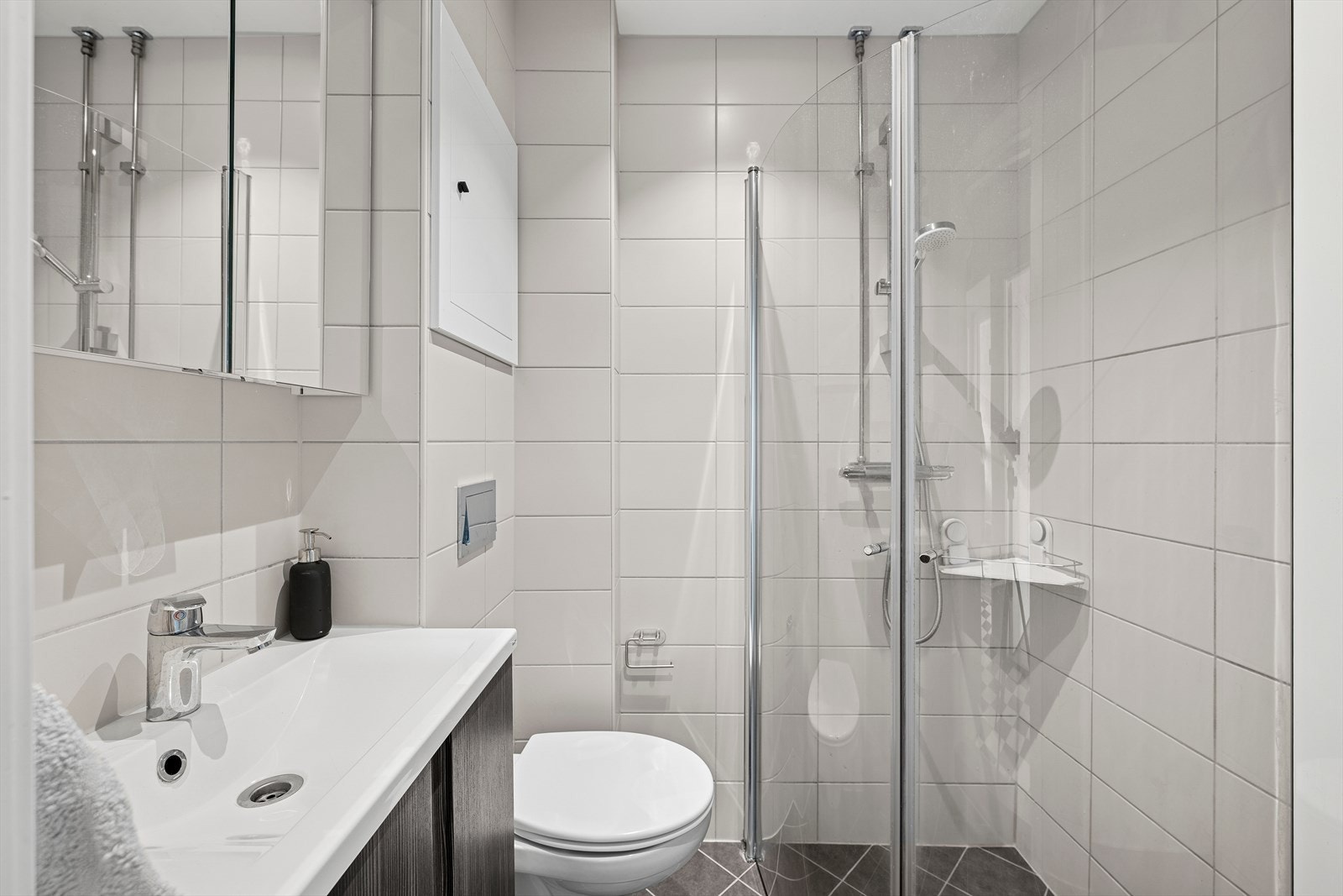 Flislagt bad pusset opp i regi av borettslaget i 2019 Galleribilde