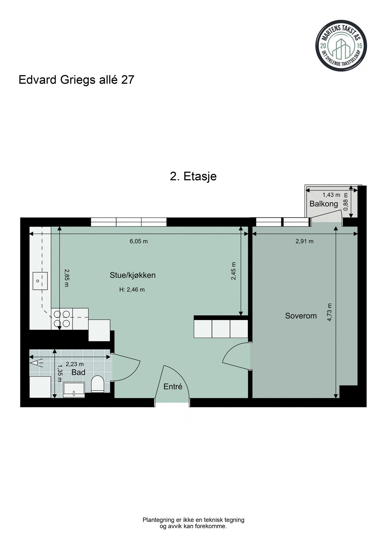 - Plantegning - Galleribilde