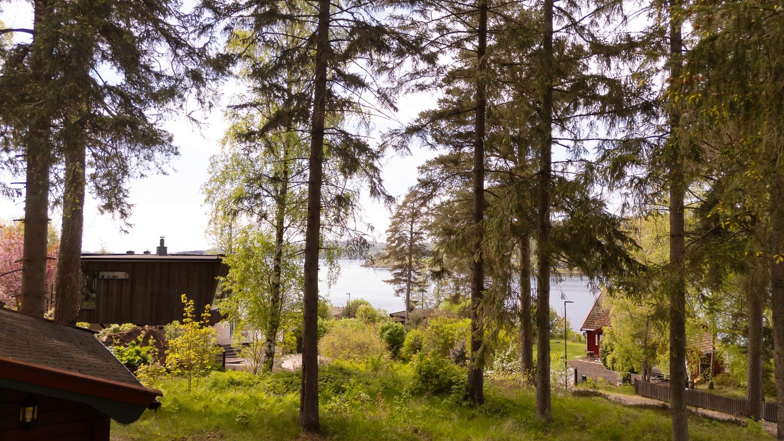 Tomten er hovedsaklig naturtomt Galleribilde