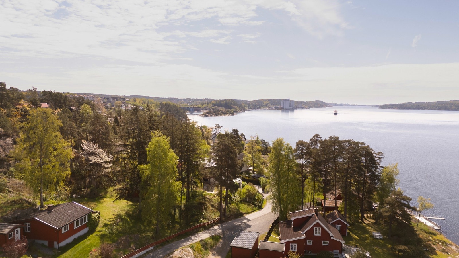 Ringveien er et svært aktraktivt område i frodige omgivelser. Galleribilde