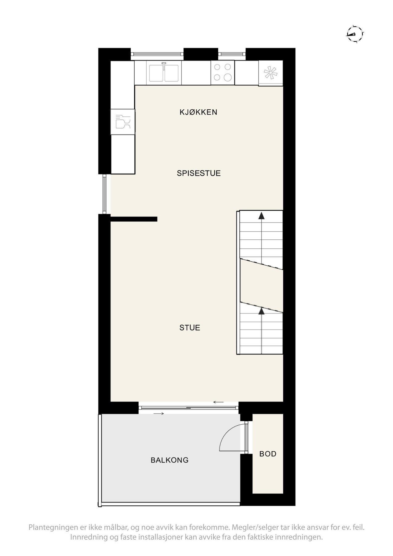 Plantegning av 2.etasje Galleribilde