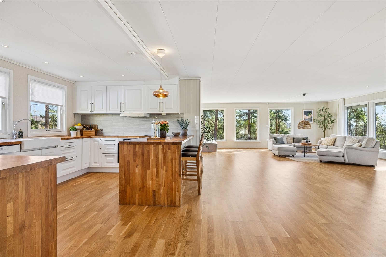 Åpen kjøkkenløsning Galleribilde