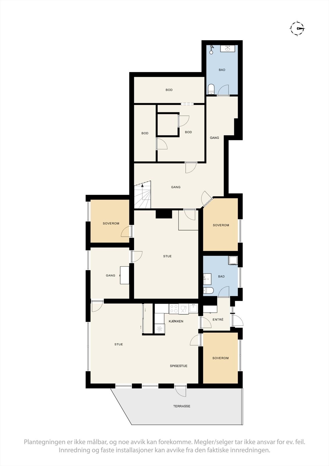 Sokkeletasje Galleribilde