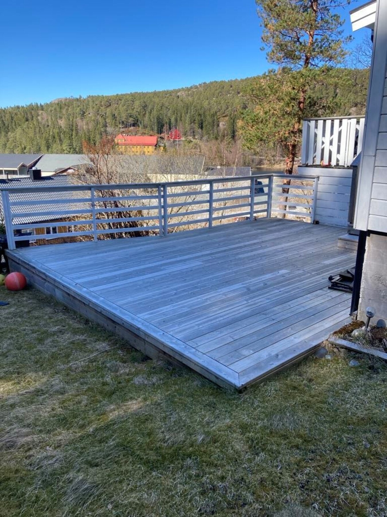 Markterrasse bygd i 2019. Galleribilde
