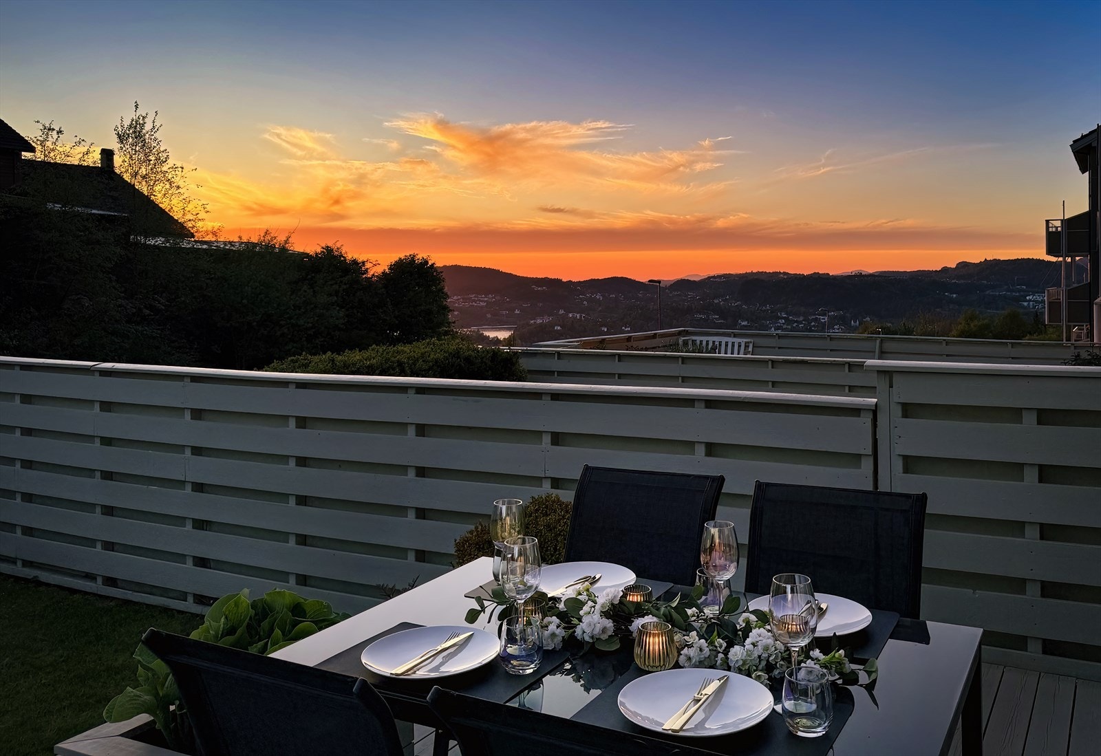 Kveldsstemning i Olsvikmarken 26.... Galleribilde