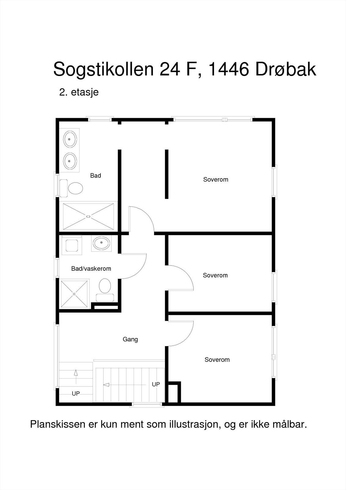 Sogstikollen 24 F, 2. etasje1.jpg Galleribilde