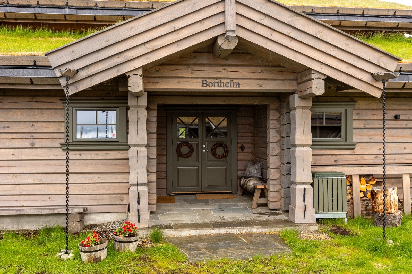 Koselig inngangsparti. Galleribilde