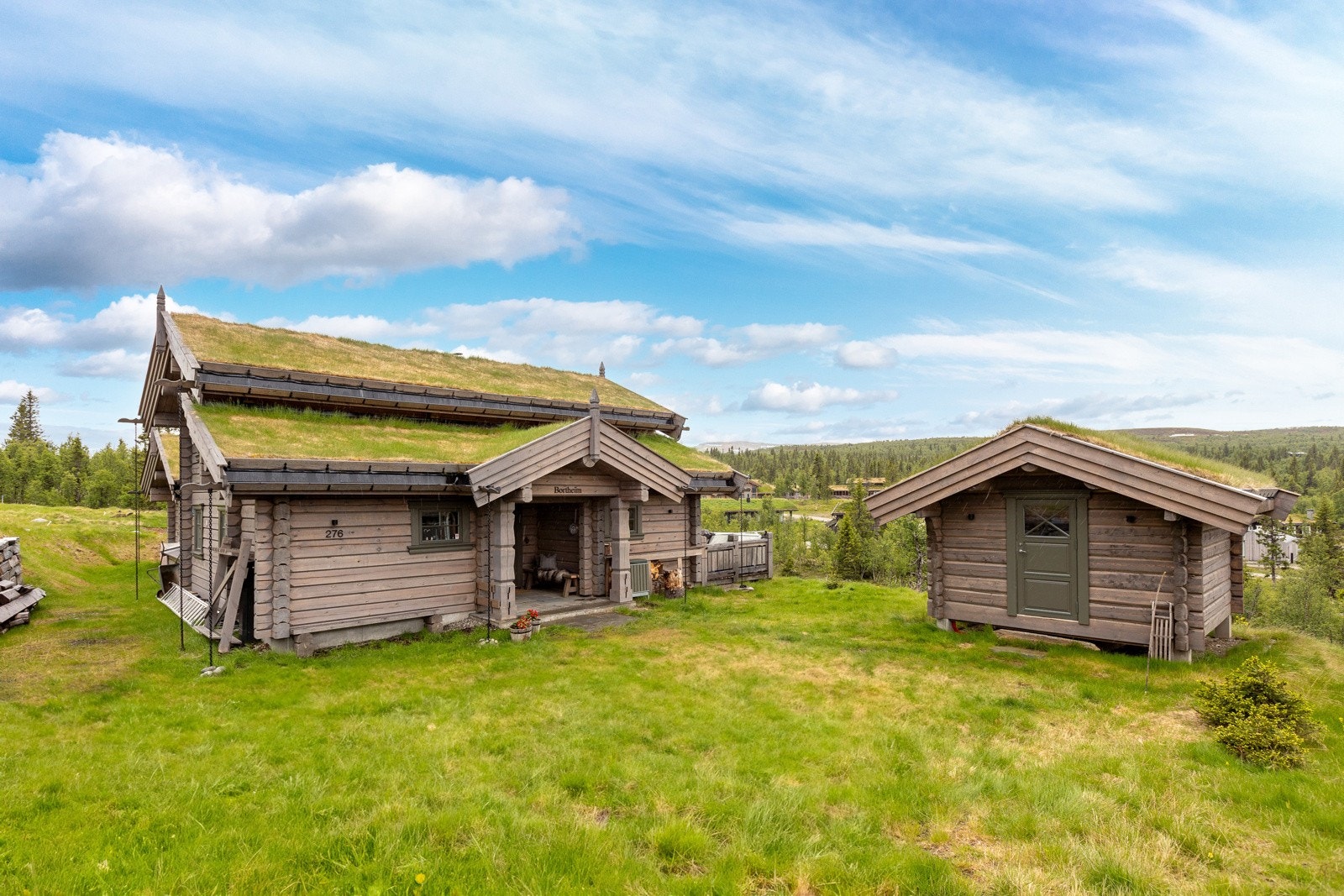 Eiendommen står på eiet tomt på 1112 kvm. Galleribilde