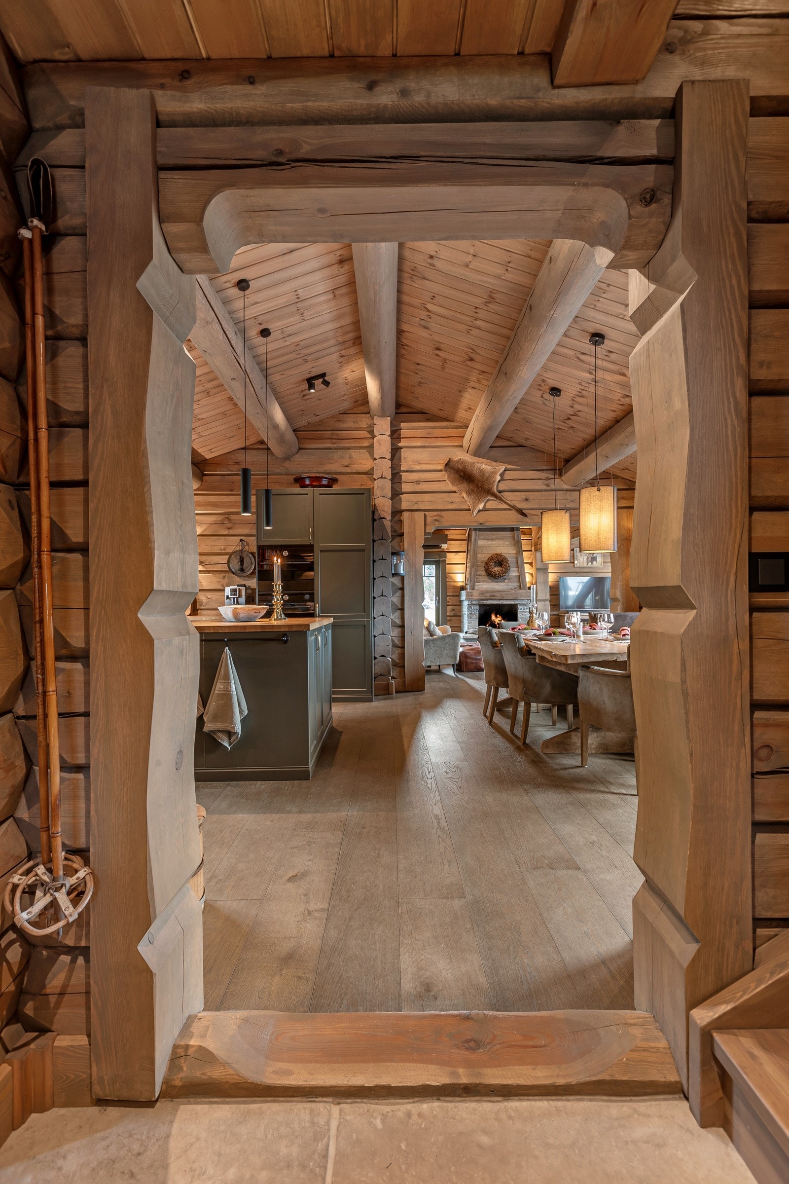 Velkommen til denne lekre hytta. Galleribilde