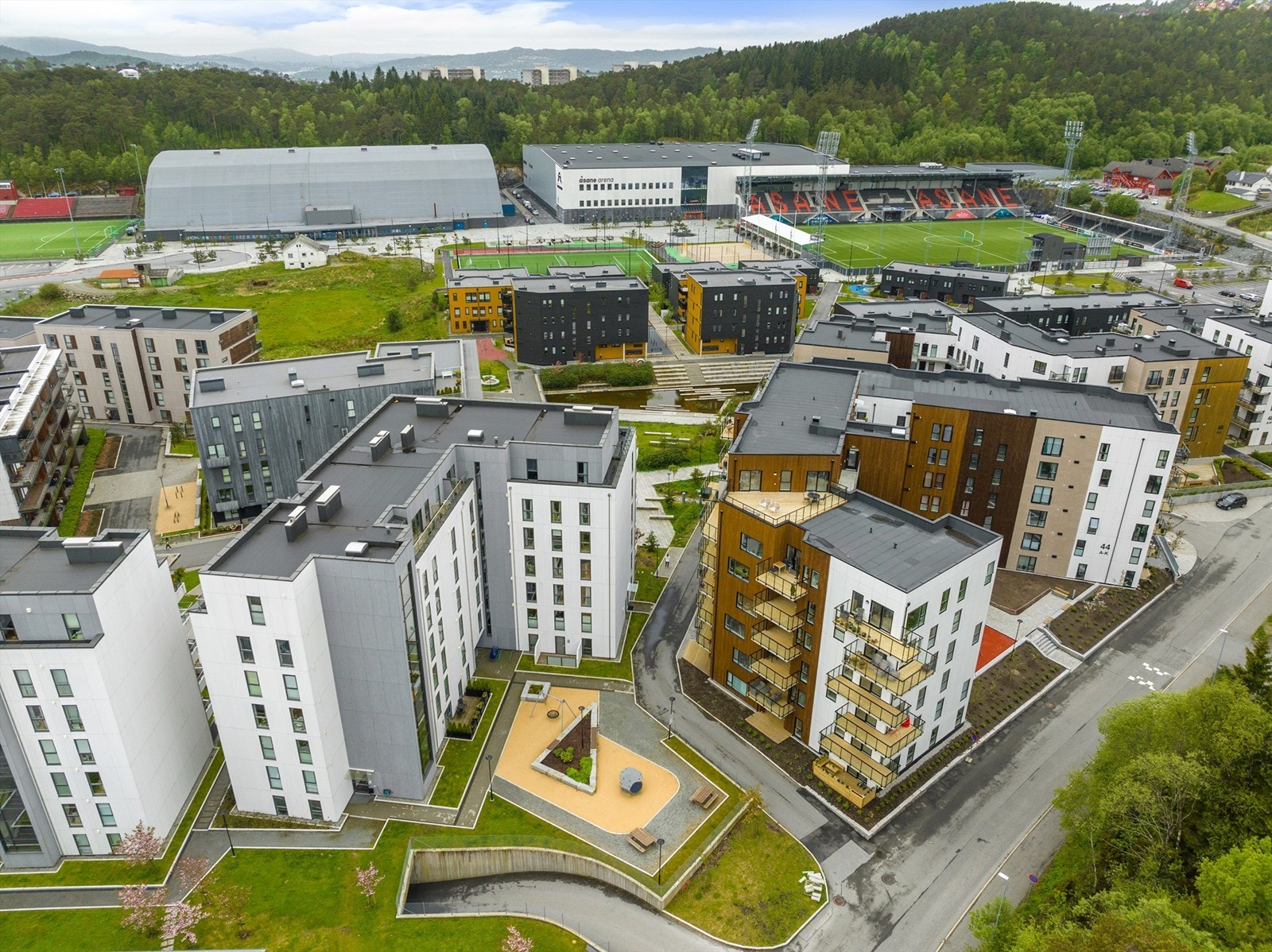 Oversiktsbilde Myrdalsvegen Galleribilde