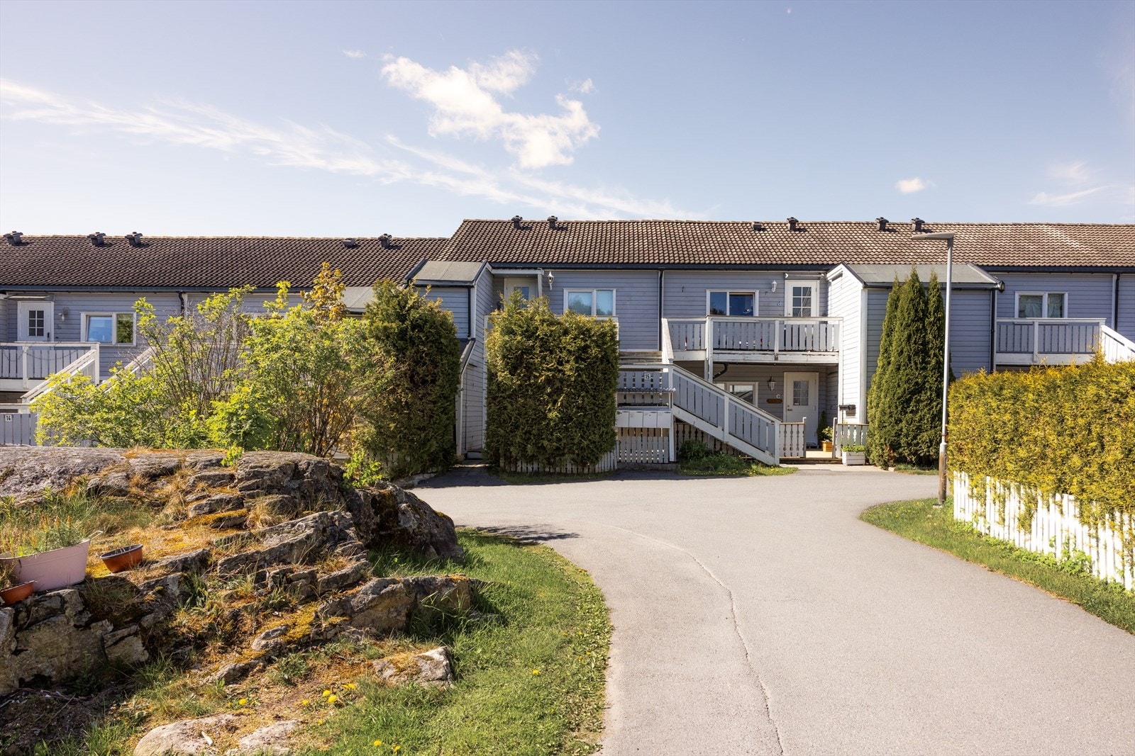 Det planlegges fasaderehabilitering i borettslaget. Galleribilde