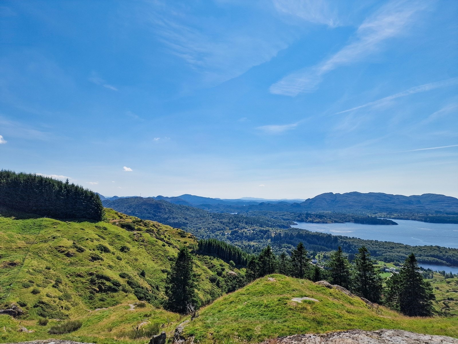 Nydelige turmuligheter rett i nærheten, her fra Morkefjellet (217 m.o.h) Galleribilde