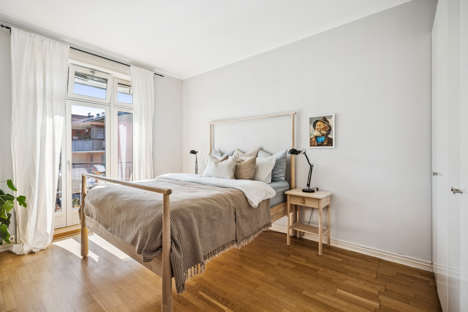 Utgang til balkong fra hovedsoverommet Galleribilde