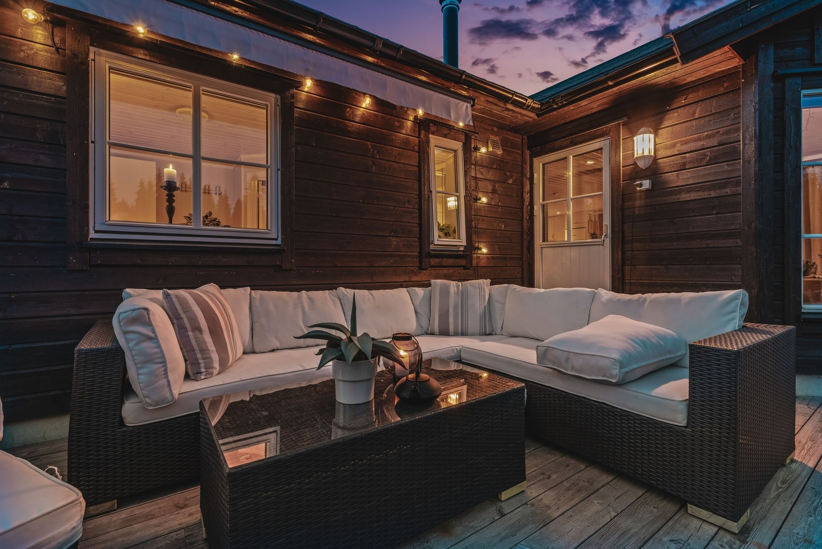 Her kan du virkelig nyte fine sommerkvelder i naturskjønne omgivelser. Galleribilde