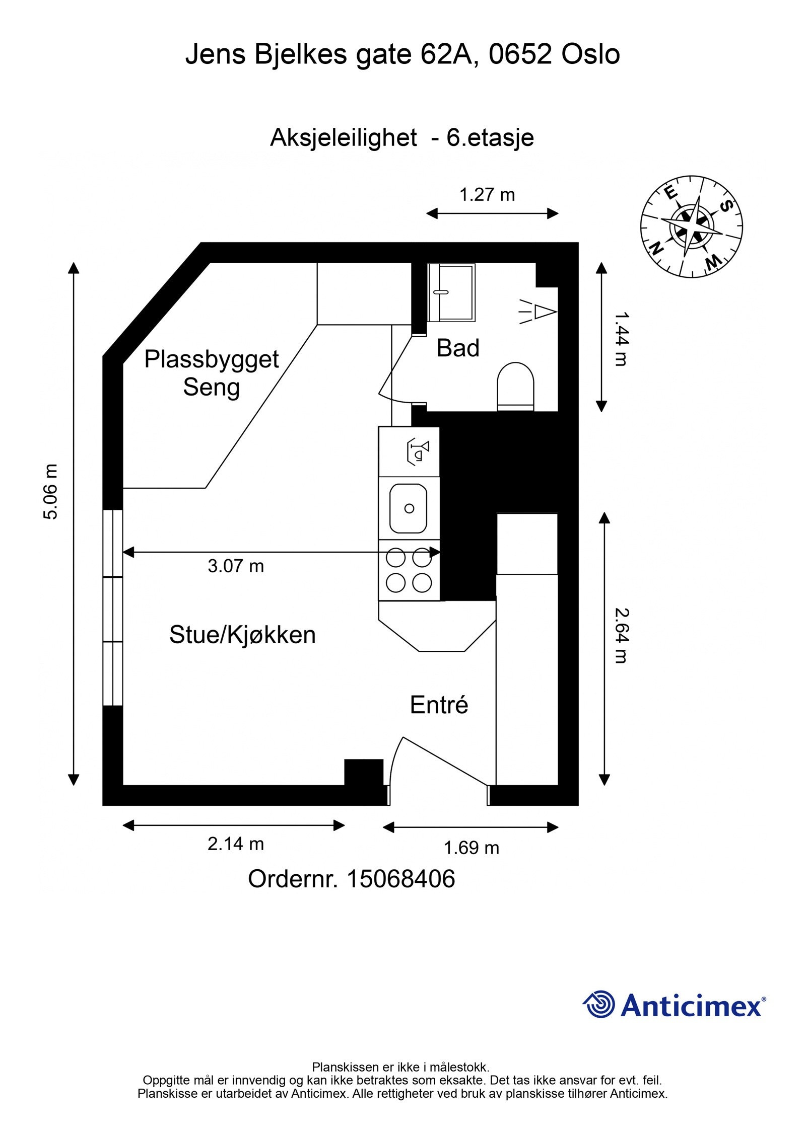 Planskisse. Galleribilde