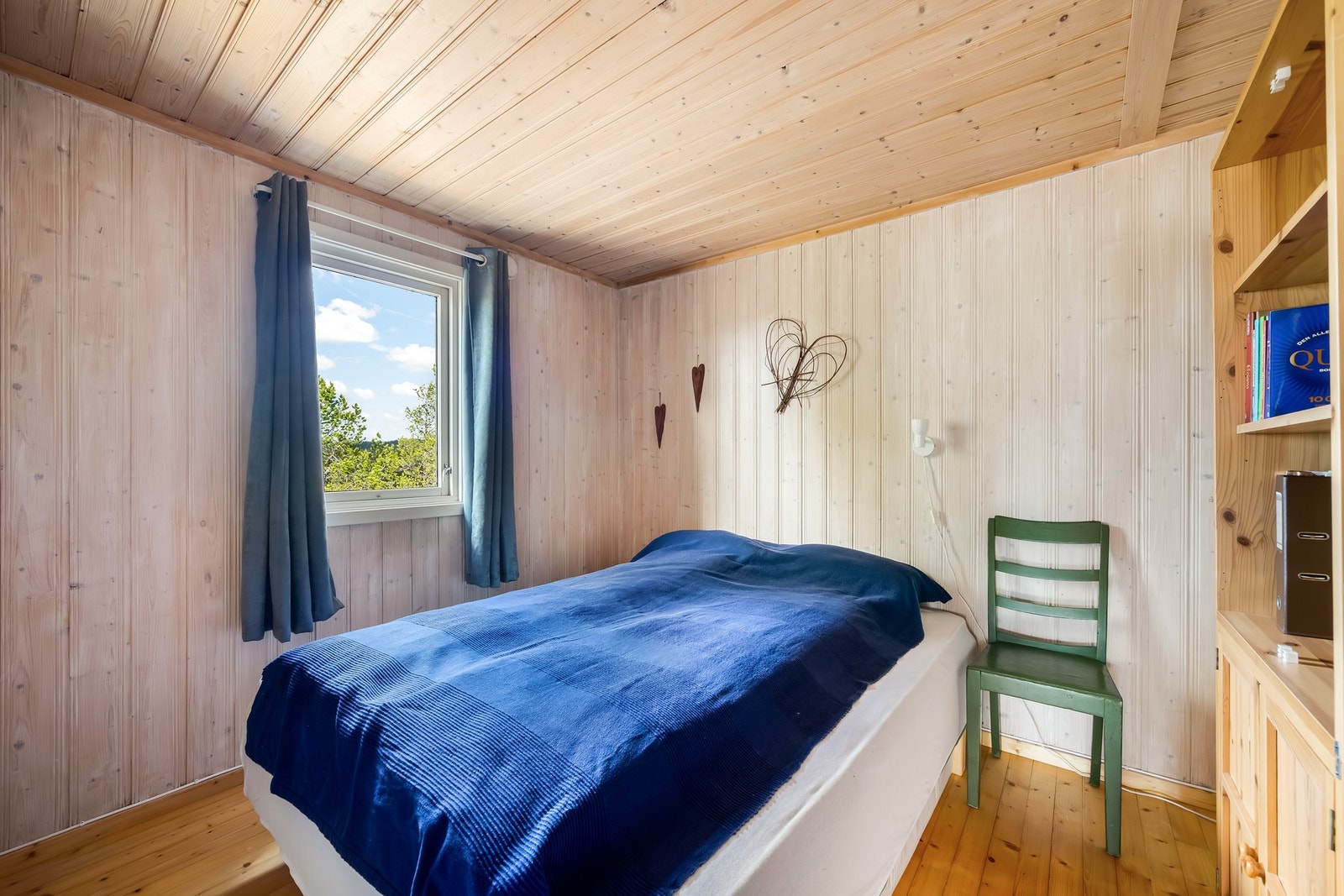 Hytta har tre soverom. Soverom 1 Galleribilde