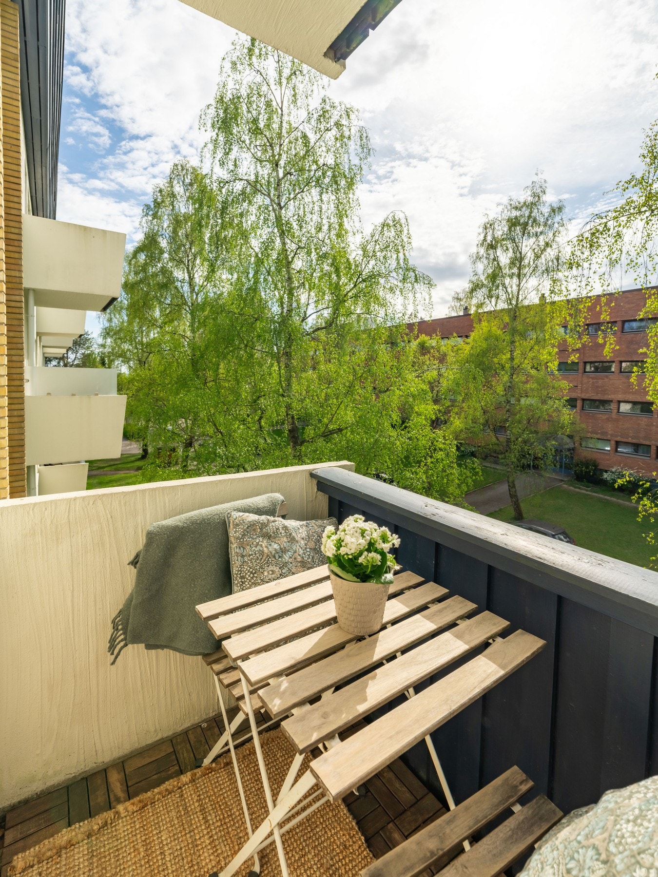 Borettslaget beskrives som rolig og naboene som hyggelige. Galleribilde