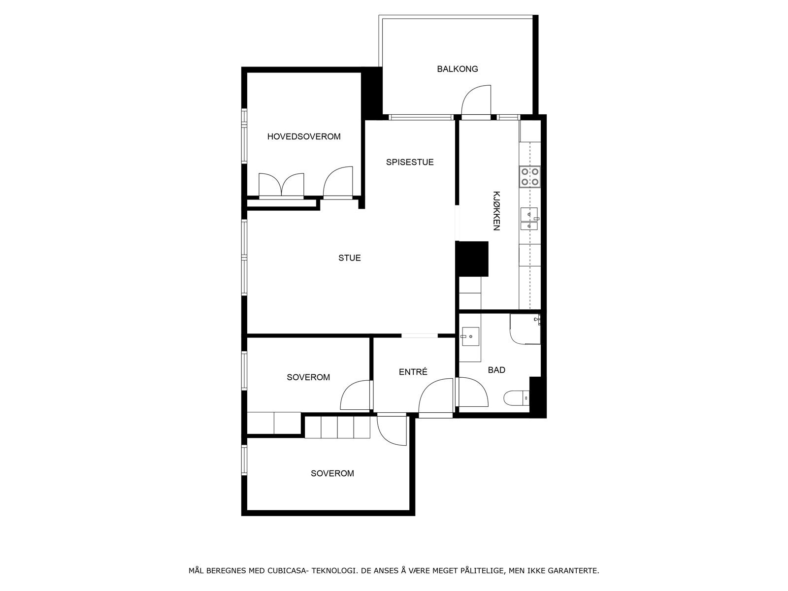 Planskisse Olsokveien 46 Galleribilde