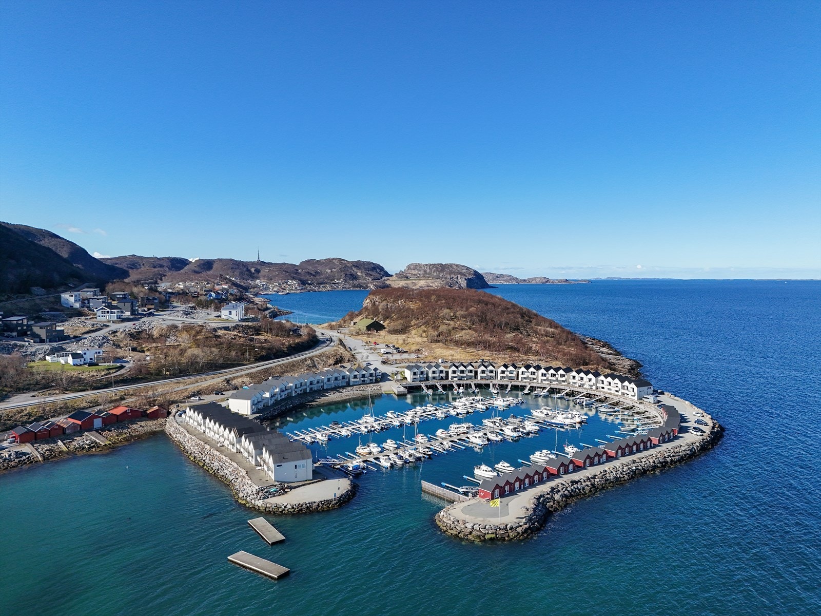 Dronefoto Galleribilde