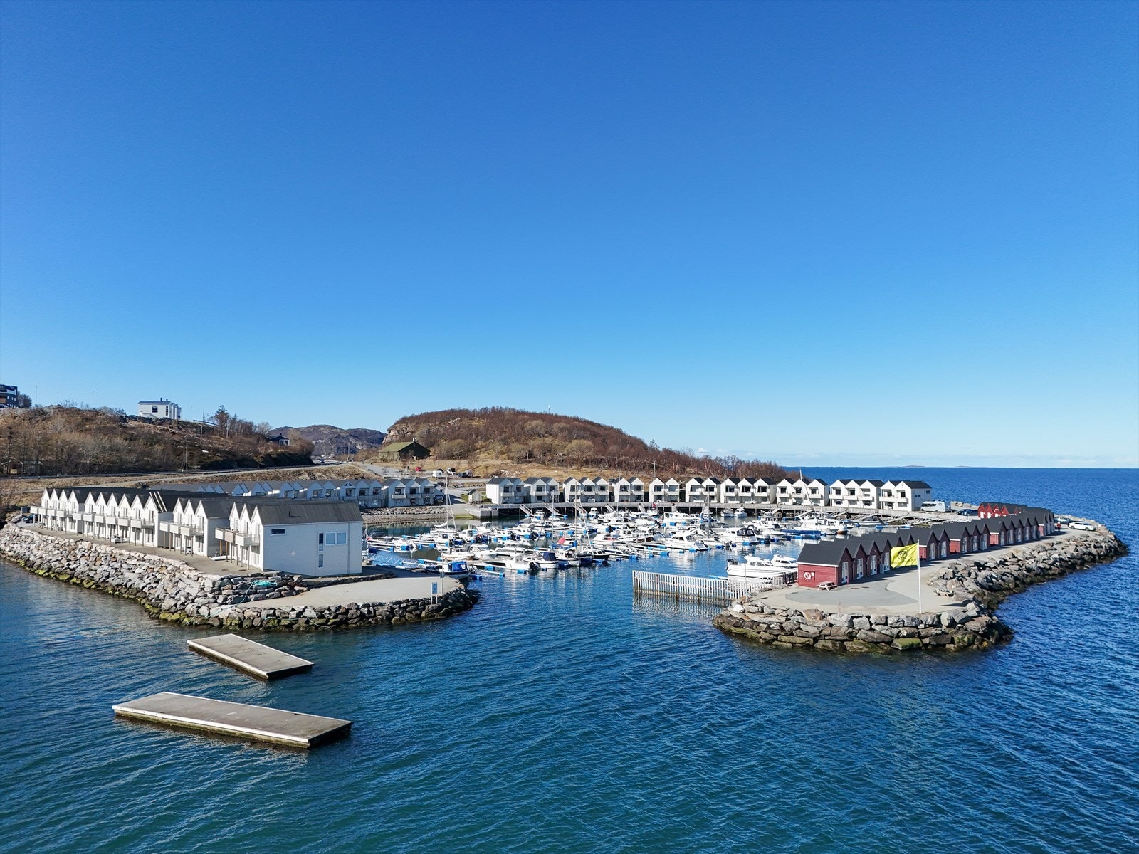 Dronefoto Galleribilde