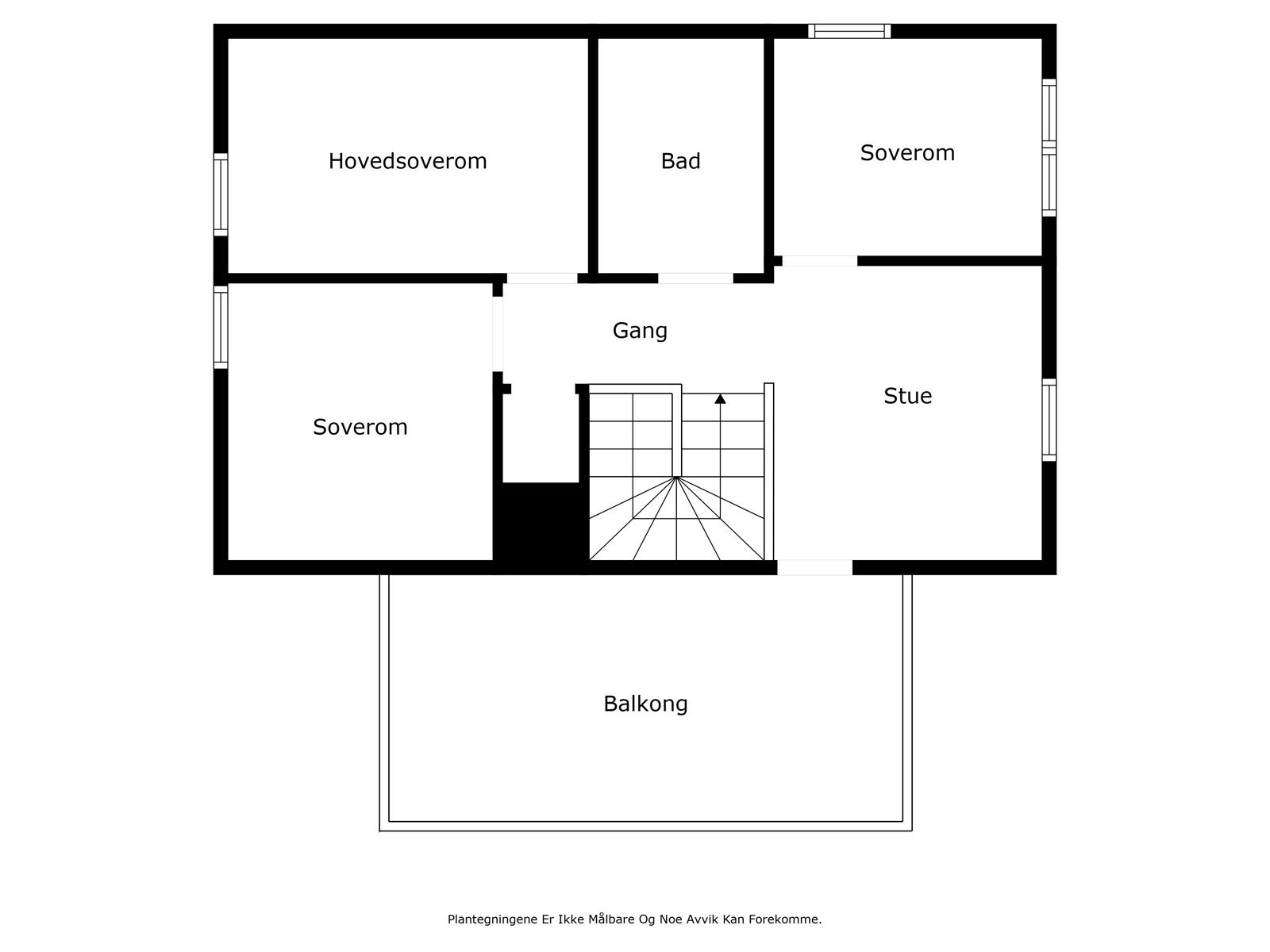 Plantegning - 2.etasje Galleribilde