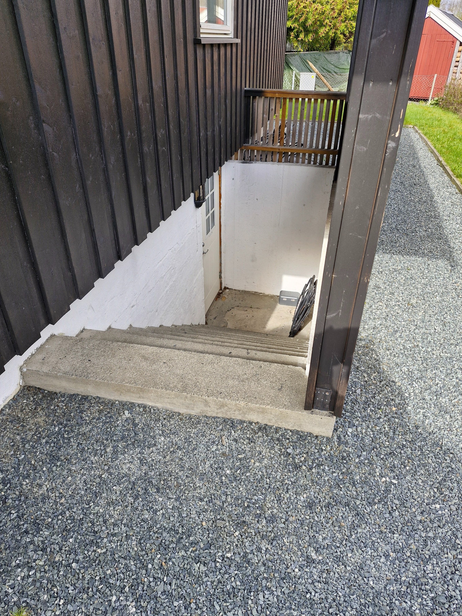 Inngang fra utsiden Galleribilde