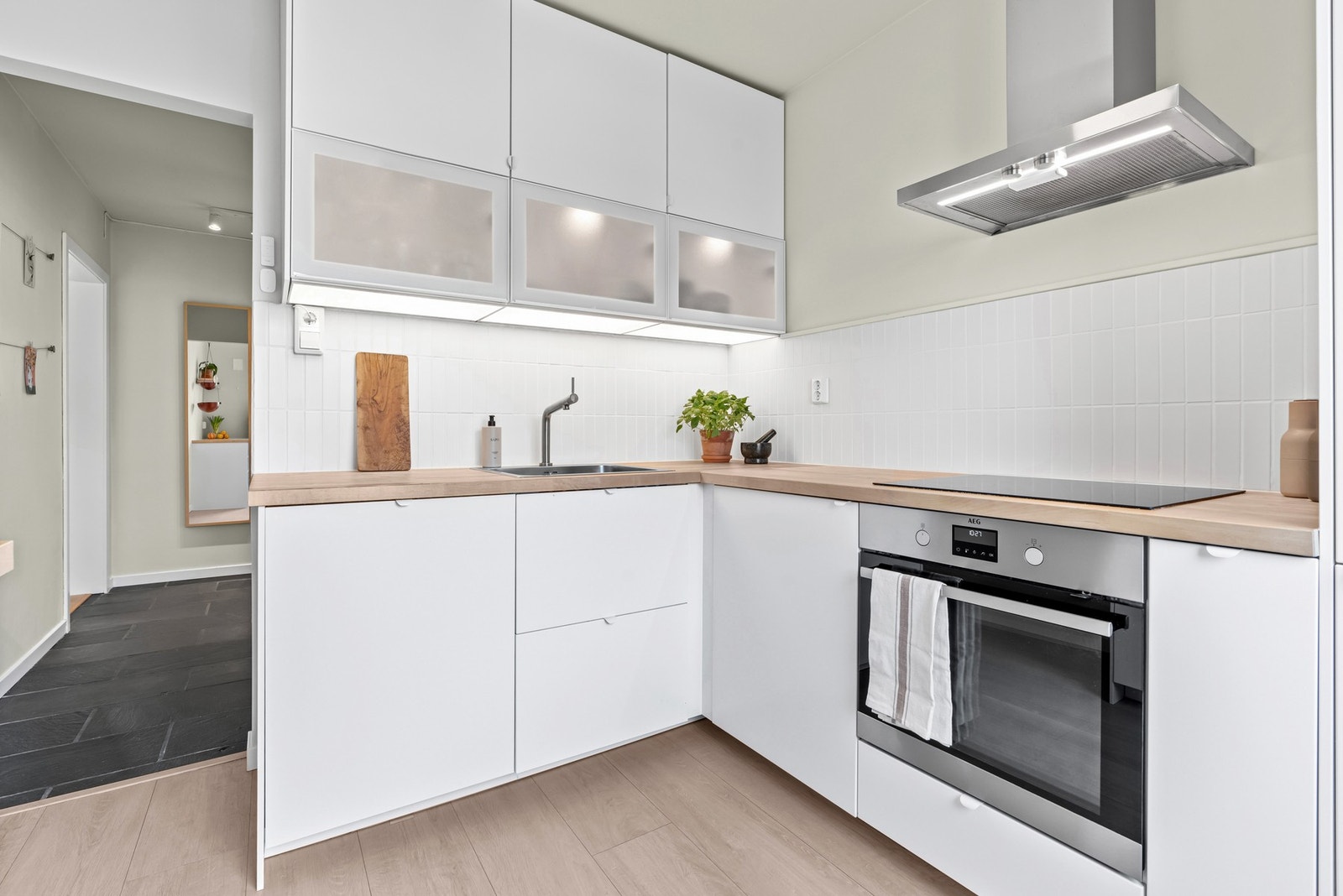 Kjøkkenet har ny Ikea kjøkkeninnredning fra 2024 Galleribilde