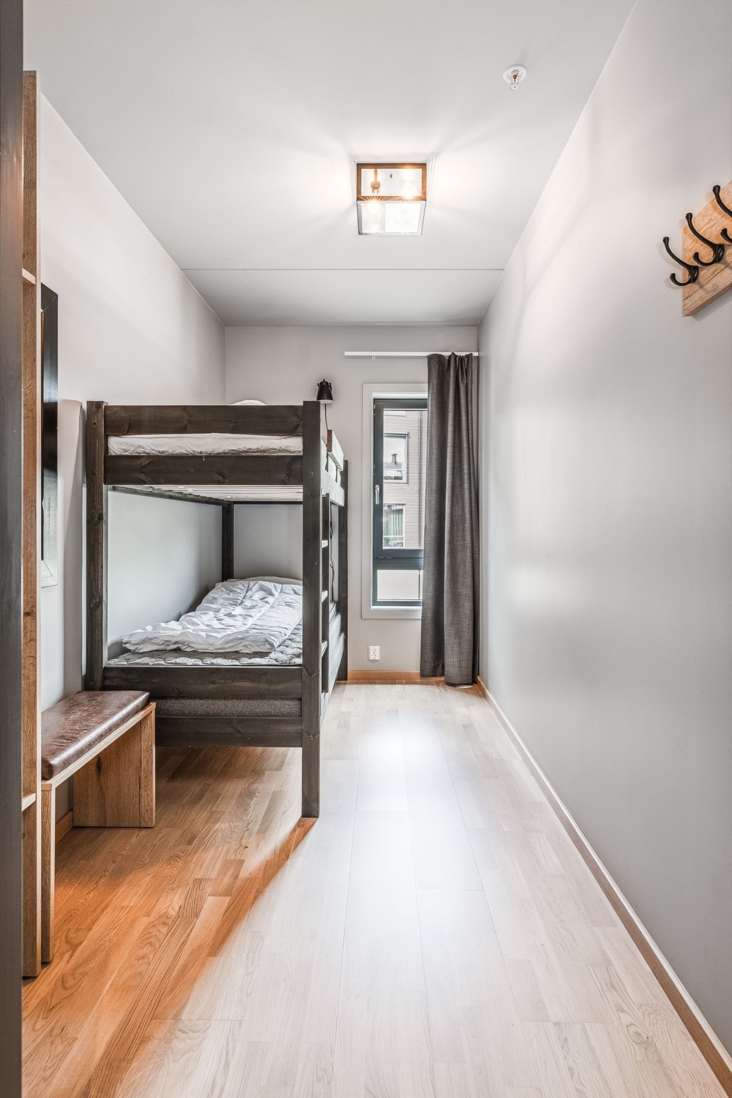 Soverom 3 er i dag innredet med en køyeseng. Galleribilde