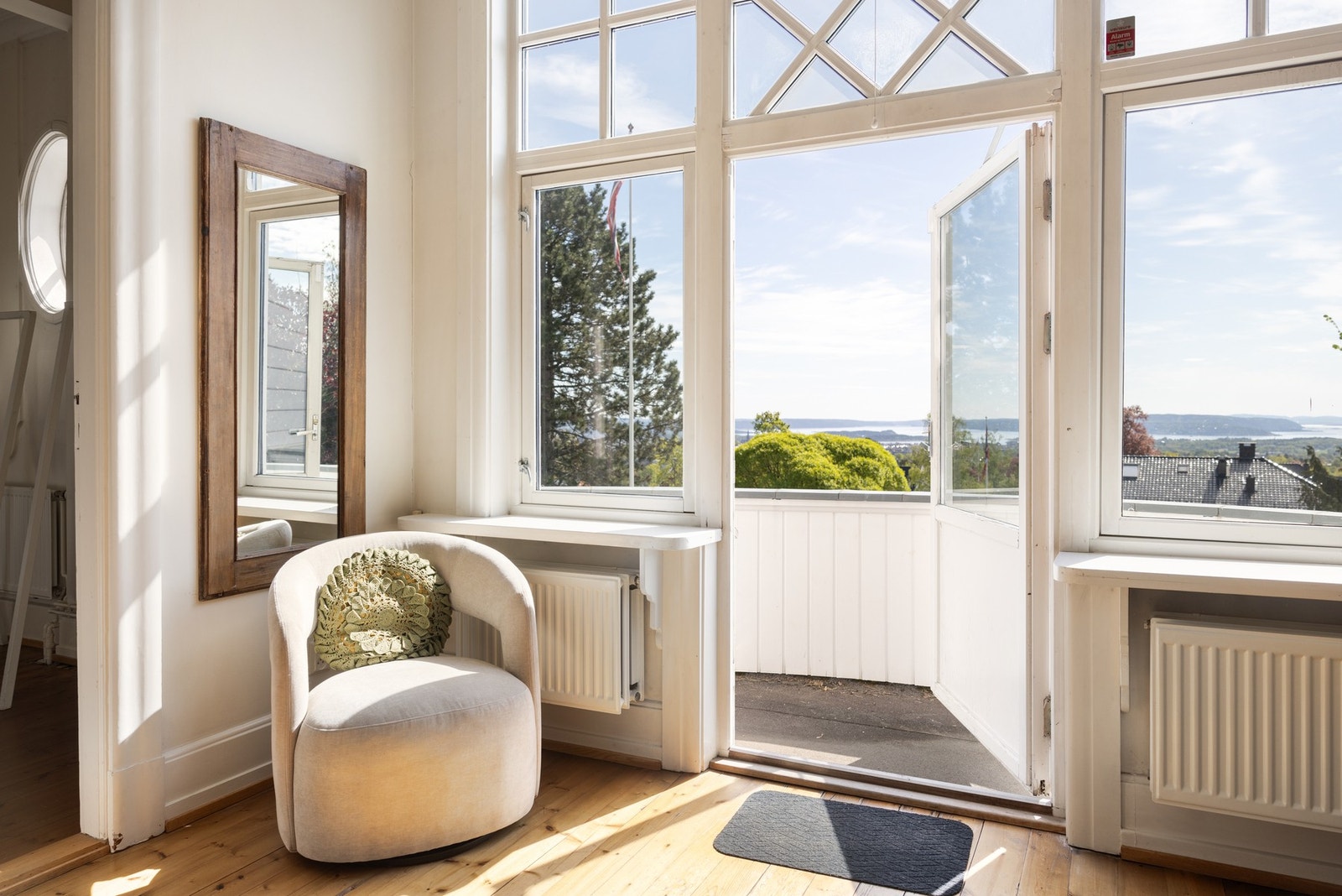 Balkong tilhørende masterbedroom Galleribilde