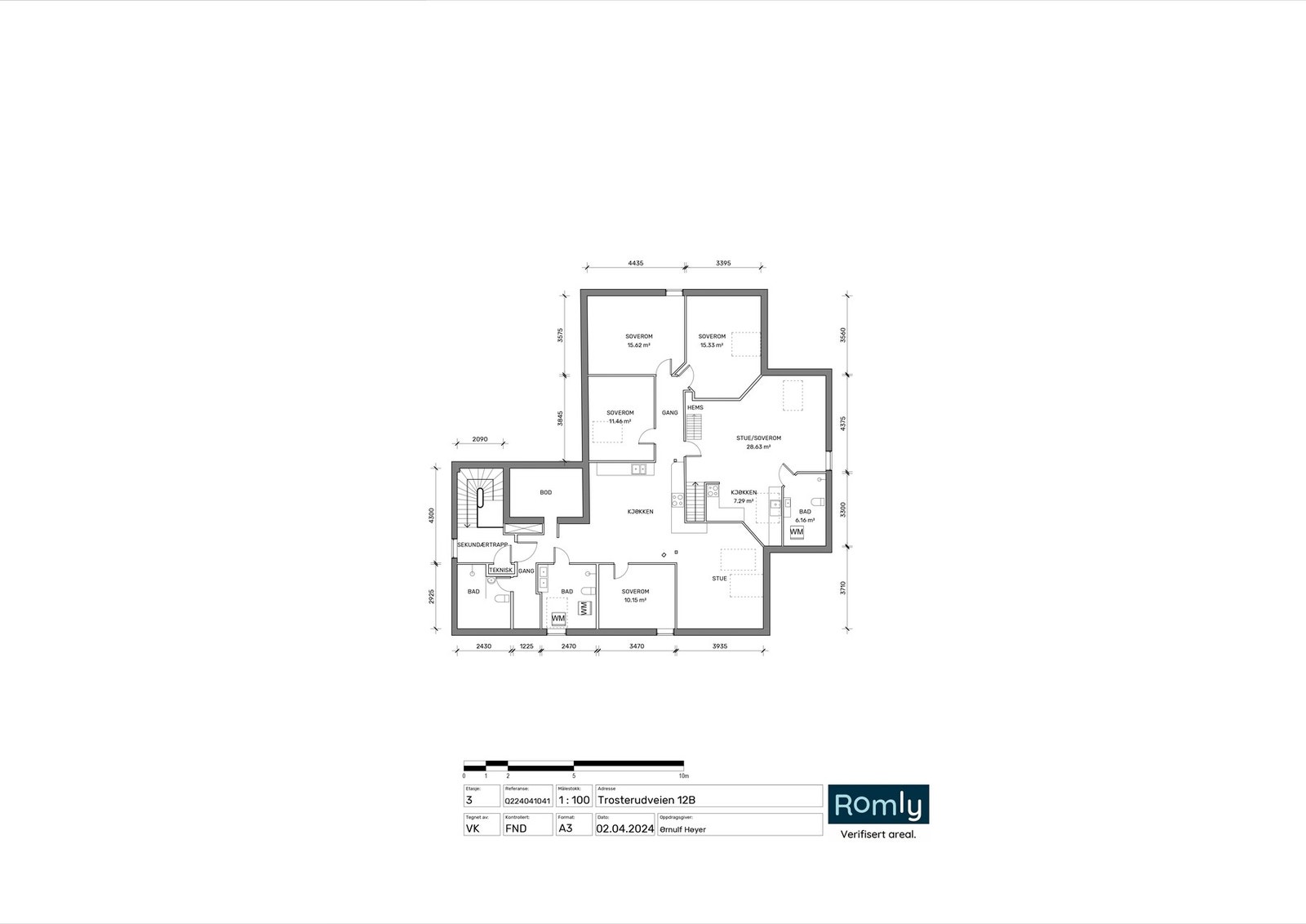 Loft
Det er ikke tatt bilder av boligens leiligheter på loft Galleribilde