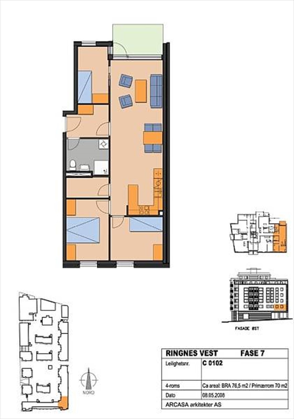 Plantegning. Galleribilde