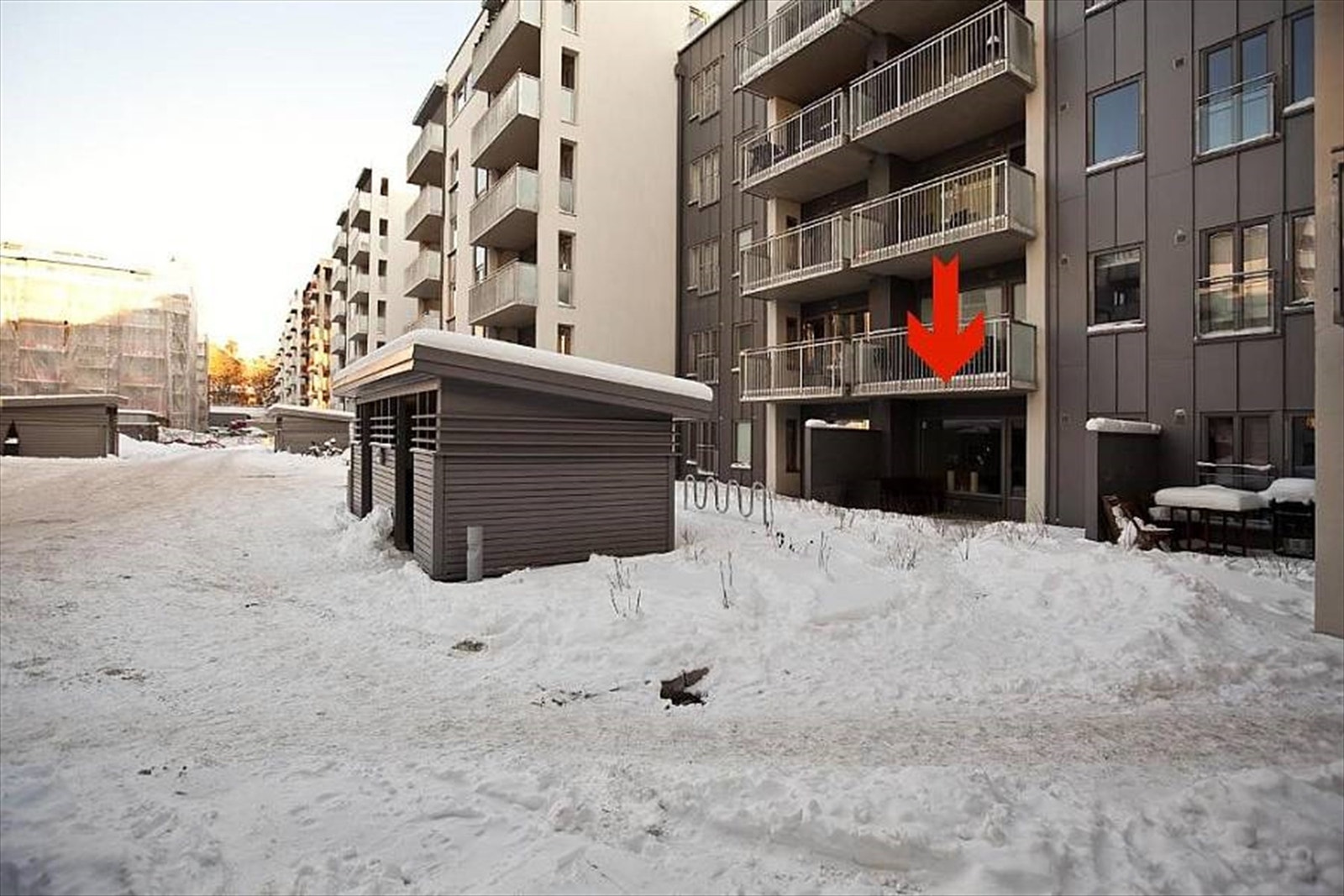 Terrasse. Galleribilde