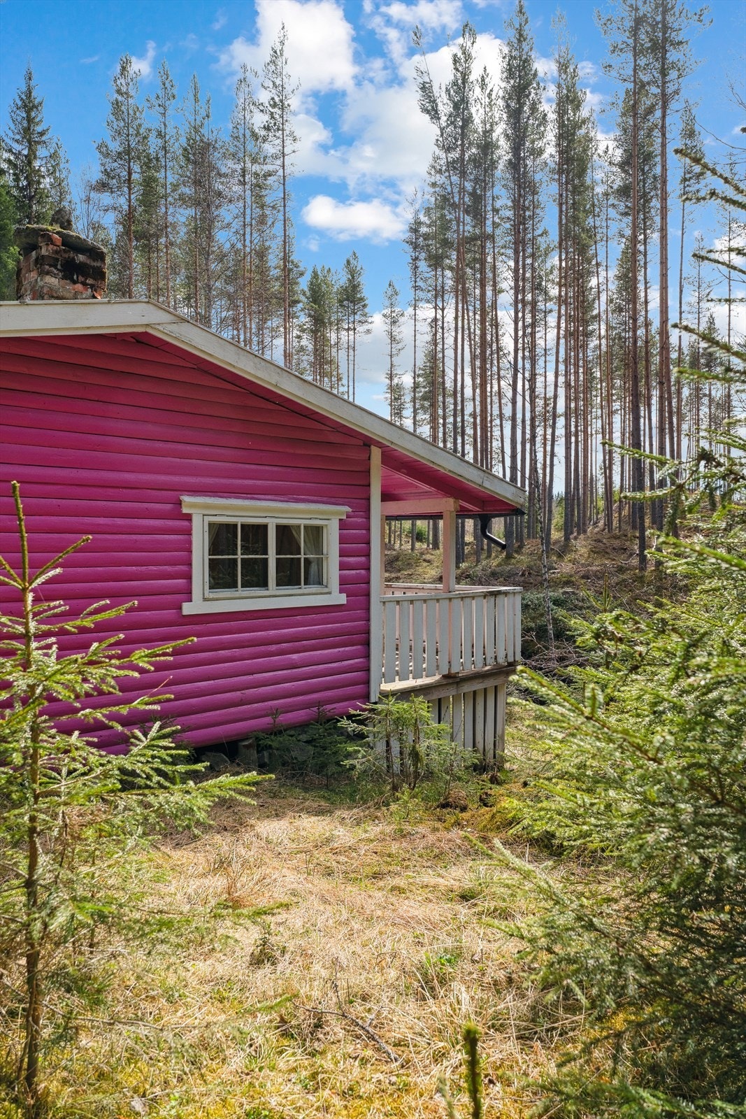 Dette må avtales med eier av nabohytta, også ift. kostnader. Dette er kjøpers risiko og ansvar. Galleribilde