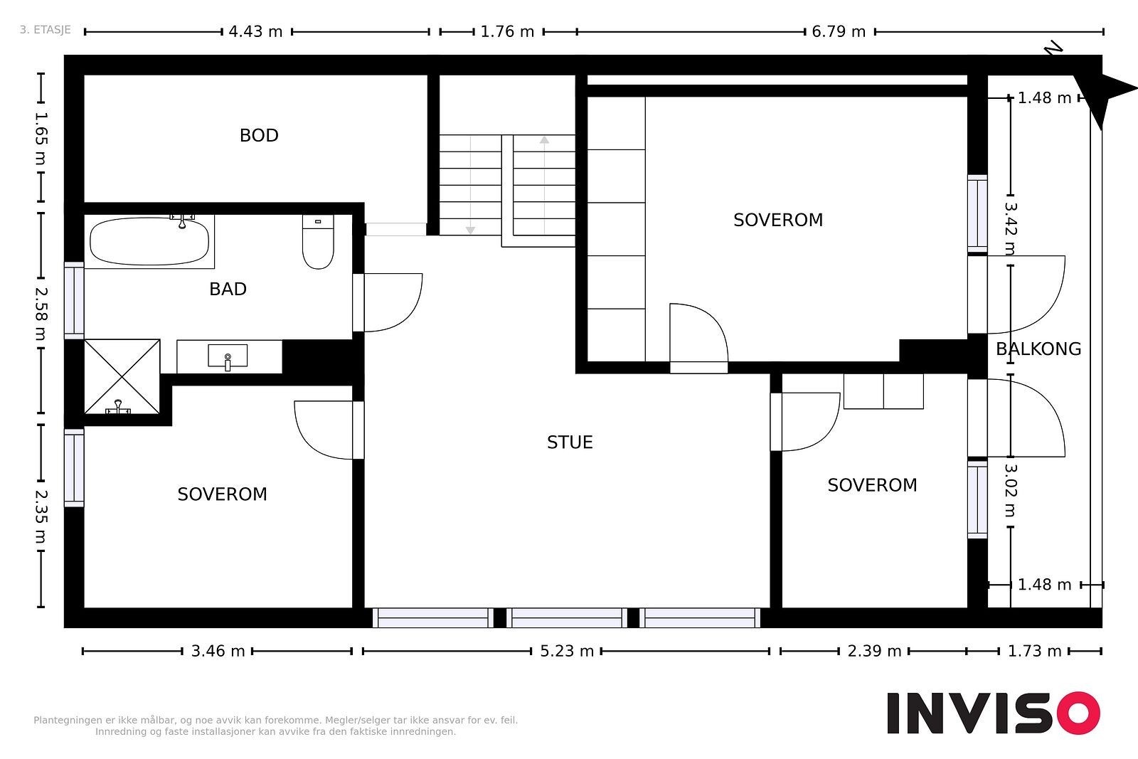 Plantegning Galleribilde
