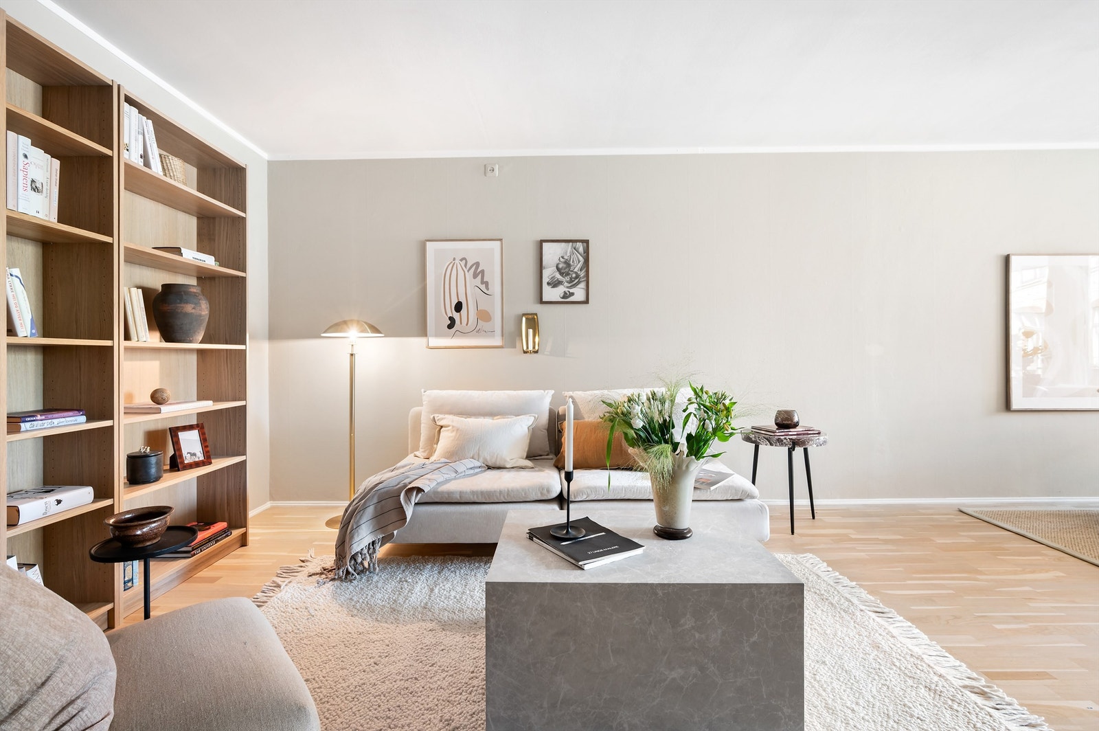 Felleskostnadene inkluderer blant annet varmtvann og internett. Galleribilde